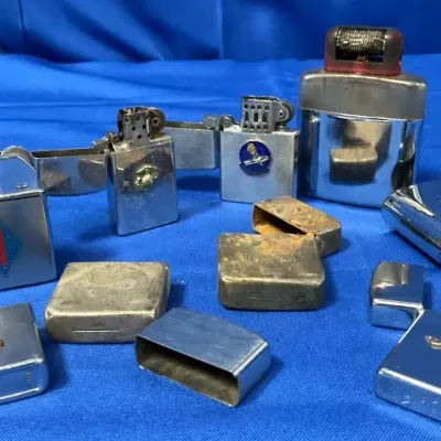 Vintage Lighters And Jon-e Pocket Hand Warmer