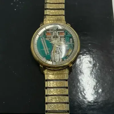 Bulova Accutron Spaceview Watch 1960-1970’s 