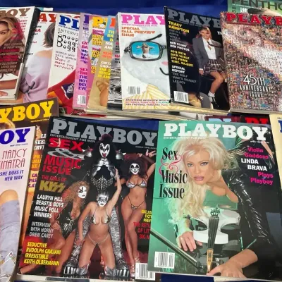 Playboy Magazines, Nancy Sinatra, Cindy Crawford And More