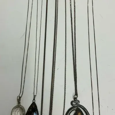 Sterling Silver Necklaces With Pendants 