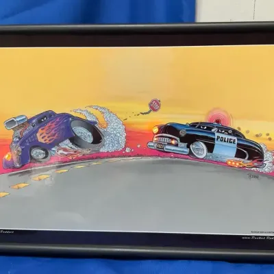 Electric Art Cops And Rodders