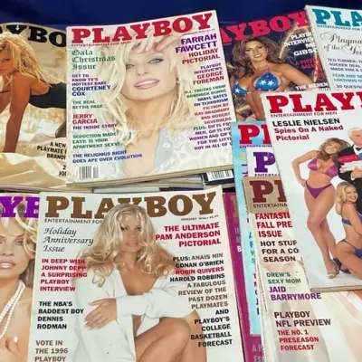 Vintage Playboy, Farrah Fawcett, Pamela Anderson And More