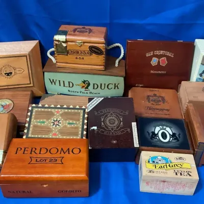 Empty Cigar And Other Boxes