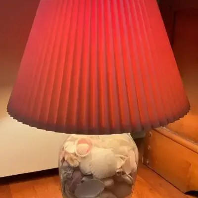 Unique Seashell Lamp