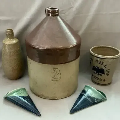 Crock Jug & Handmade Pottery