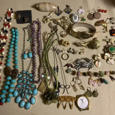 Costume Jewelry With Walt Disney Watch 