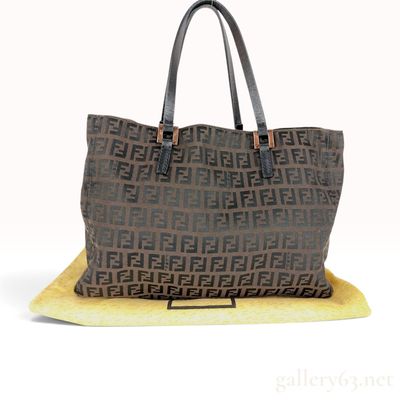 Sale Photo Thumbnail #191: Fendi Zucca Monogram Canvas Tote Bag