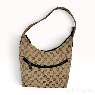 Sale Photo Thumbnail #10: Gucci Small GG Monogram Canvas Shoulder Bag