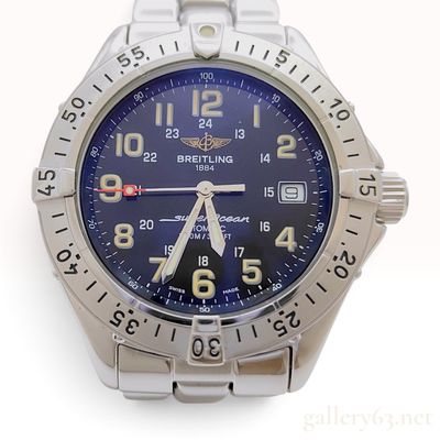Sale Photo Thumbnail #62: Breitling Colt Superocean A17350 Blue Stainless Steel Wristwatch 40.5mm with Case and Manuals