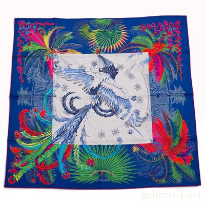 Sale Photo Thumbnail #230: Hermes Mythiques Phoenix Silk Carre 90 Scarf