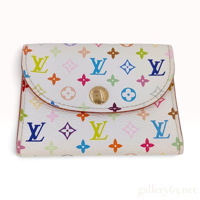 Sale Photo Thumbnail #66: Louis Vuitton x Takashi Murakami Monogram Multicolore Porte-Monnaie Plat
