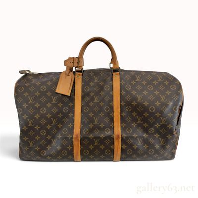 Sale Photo Thumbnail #43: Louis Vuitton Monogram Keepall 60 Bandouliere Travel Bag