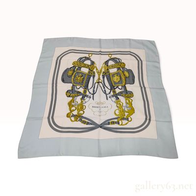 Sale Photo Thumbnail #235: Hermes Brides de Gala Silk Carre Scarf by Hugo Grygkar