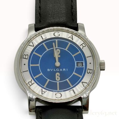 Sale Photo Thumbnail #253: Bvlgari Solotempo ST 35 S Stainless Steel Quartz Wristwatch