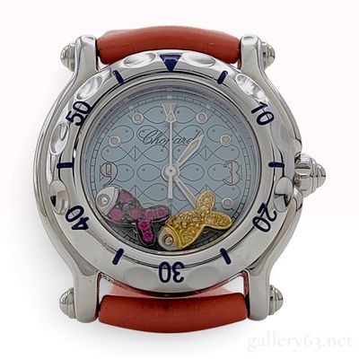 Sale Photo Thumbnail #234: Chopard Happy Sport Happy Fish Stainless Steel Quartz Wristwatch Ref. 27/8923