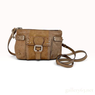 Sale Photo Thumbnail #126: Chloe Distressed Metallic Leather Mini Crossbody Bag
