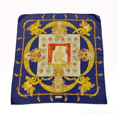 Sale Photo Thumbnail #56: Hermes Silk Twill Scarf Hommage a Charles Garnier Catherine Latham