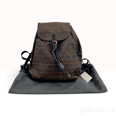 Sale Photo Thumbnail #64: Fendi Zucca Monogram Canvas Backpack