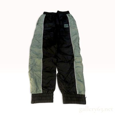 Sale Photo Thumbnail #120: Fendi Color Blocked Nylon Track Pants Size XS