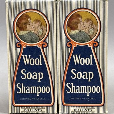 Sale Photo Thumbnail #333: Pair Swift Co Wool Soap Shampoo 4floz