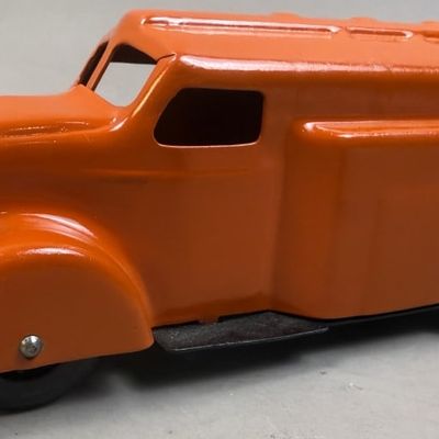 Sale Photo Thumbnail #51: 1939s Marx or Wyandotte Pressed Steel Oil Truck
