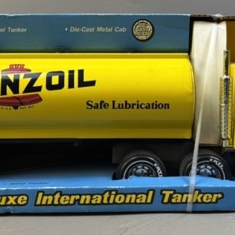 Sale Photo Thumbnail #30: Ertl Pennzoil Deluxe International Gas Tanker NOS