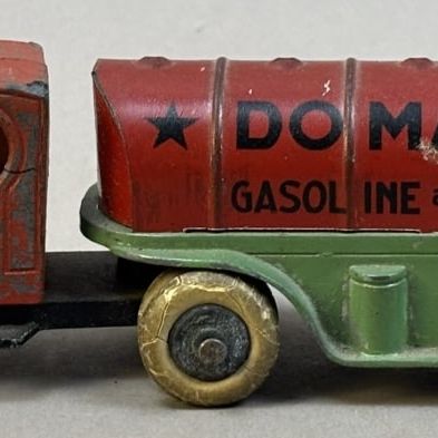 Sale Photo Thumbnail #8: Domaco Gasoline Oils Tanker Tin Litho Tootsie Toy
