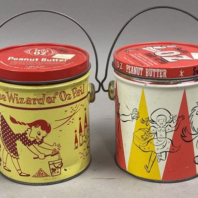 Sale Photo Thumbnail #378: Pair Swift's 2lb Peanut Butter Buckets w/ Handles