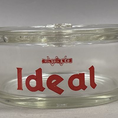 Sale Photo Thumbnail #337: Wilson & Co Ideal Glass Candy Dish with Lid