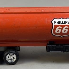 Sale Photo Thumbnail #70: 1960s Ertl Amoco Phillips 66 Toy Gasoline Semi Truck