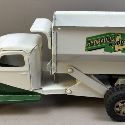 Sale Photo Thumbnail #94: Buddy L Pressed Steel Hydraulic Dump Truck