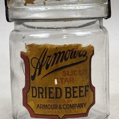Sale Photo Thumbnail #363: Armour's Sliced Star Dried Beef Glass Jar