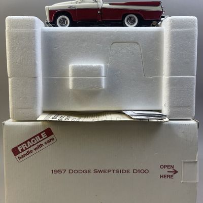 Sale Photo Thumbnail #180: Danbury Mint 1957 Dodge Sweptside Die-Cast Model