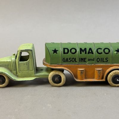 Sale Photo Thumbnail #11: Domaco Gasoline & Oils Tootsie Toy Tanker Truck