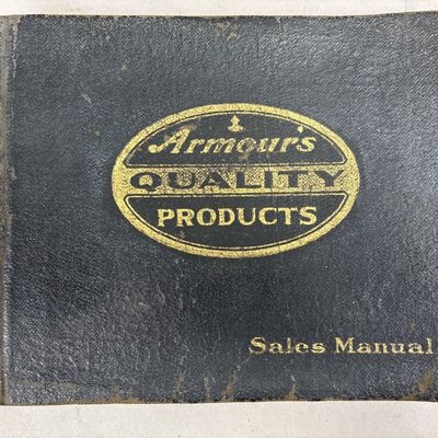 Sale Photo Thumbnail #287: Armour's Quality Products Sales Manual