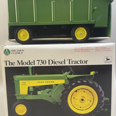 Sale Photo Thumbnail #146: JD Model 730 Diesel Tractor & Chuck Wagon