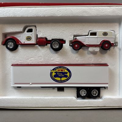 Sale Photo Thumbnail #194: HWI Royal Values Die Cast Metal Toy Truck