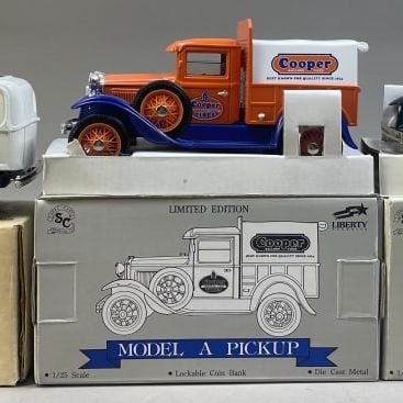 Sale Photo Thumbnail #178: 3 Limited Edition Antique Ford Truck Models NOS