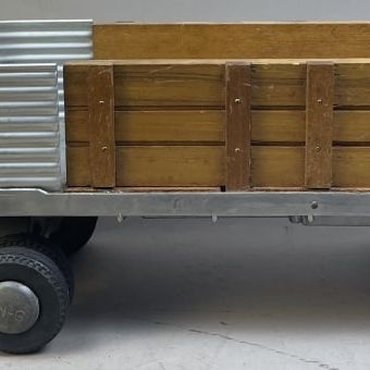 Sale Photo Thumbnail #122: Smith Miller #1800 Wooden Bed Semi Truck Trailer