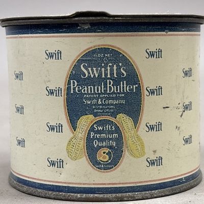 Sale Photo Thumbnail #385: Swift's 11oz Peanut Butter Tin