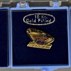 Sale Photo Thumbnail #360: Lot of 5 Armour & Southern Star Quota Busters Pins