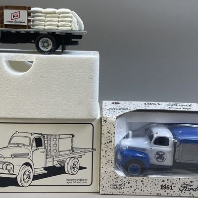 Sale Photo Thumbnail #176: First Gear Ford Stake Truck & Grain Box Models