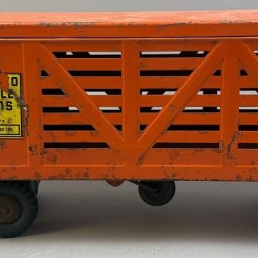 Sale Photo Thumbnail #49: Old Structo Cattle Farms Livestock Hauler Truck Trailer
