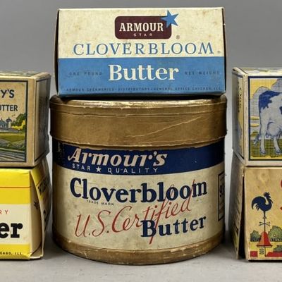 Sale Photo Thumbnail #305: Lot of 6 Armour's Wilson's Sunlight Creamy Butter