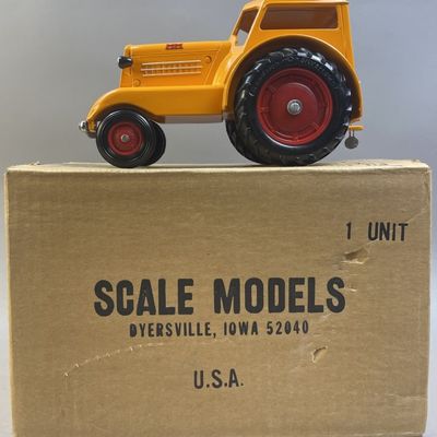 Sale Photo Thumbnail #143: Modern Machinery Cast Iron Tractor Scale Model