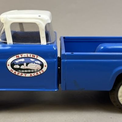 Sale Photo Thumbnail #59: Nylint Pressed Steel Blue Single Cab Ford Pickup