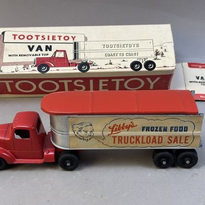 Sale Photo Thumbnail #14: 1950s Tootsie Toy Libby's Frozen Food w/ Orig Box