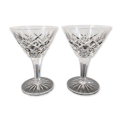 Sale Photo Thumbnail #74: 2pc Cut Crystal Coupes