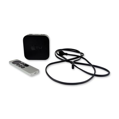 Sale Photo Thumbnail #464: 2pc Apple Inc. Apple TV 4K (2nd Generation) Media Player Model A2169 with Siri Remote Model A2540 &