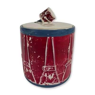 Sale Photo Thumbnail #142: McCoy Patriotic Drum Ceramic Cookie Jar